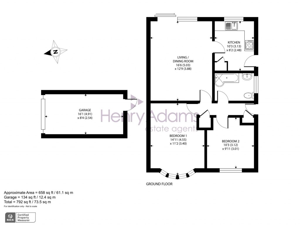 Floorplans For Manor Lane, Selsey, PO20