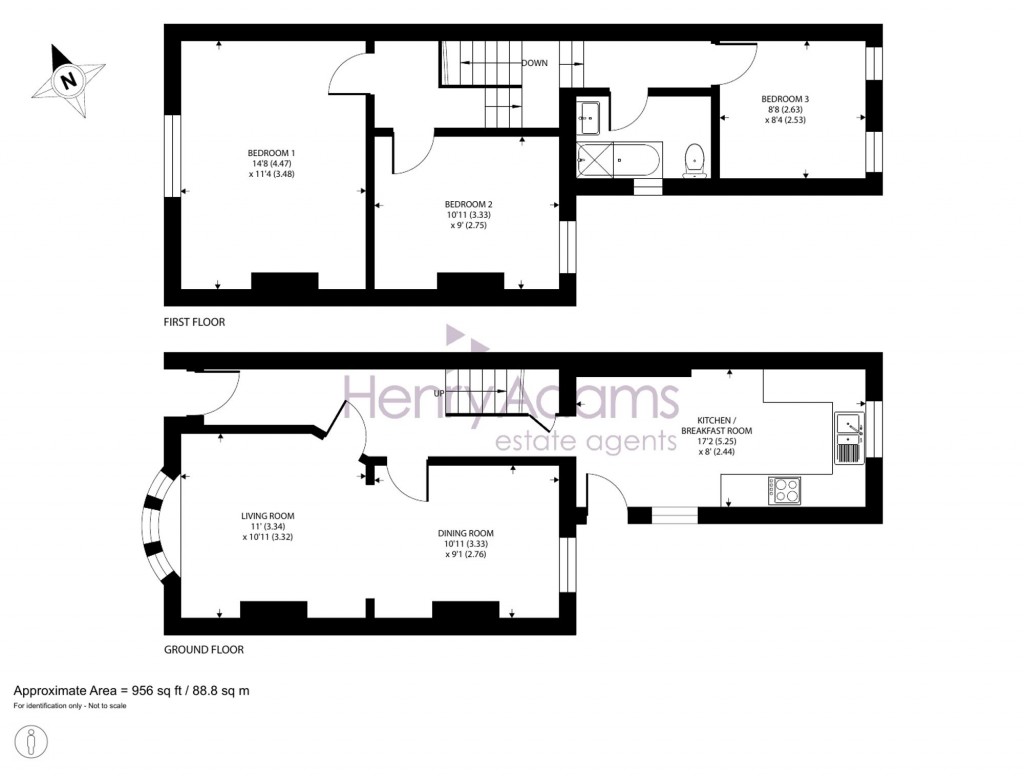 Floorplans For High Street, Selsey, PO20