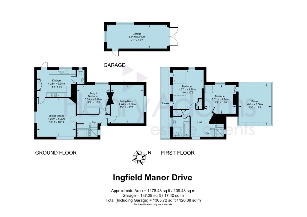 Floorplans For Ingfield Manor Drive, Five Oaks, RH14