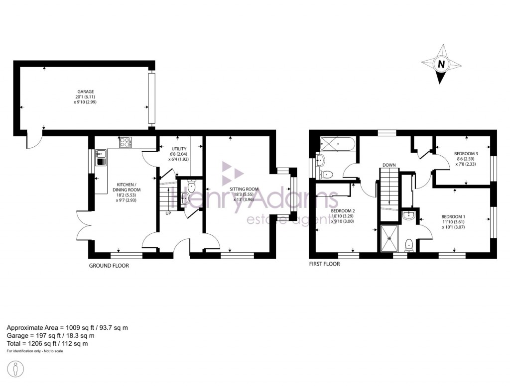 Floorplans For Farm Barns Lane, West Broyle, PO19