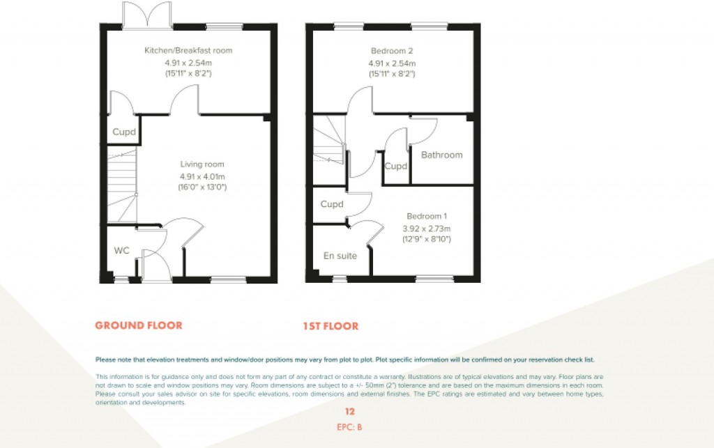 Floorplans For Manor Road, Selsey, PO20