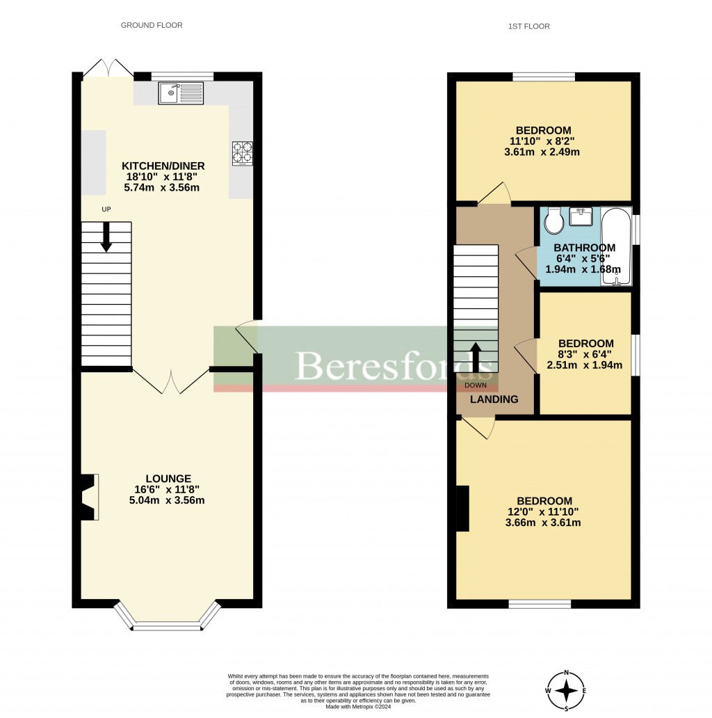 Floorplans For Cromwell Road, Warley, Brentwood, Essex, CM14