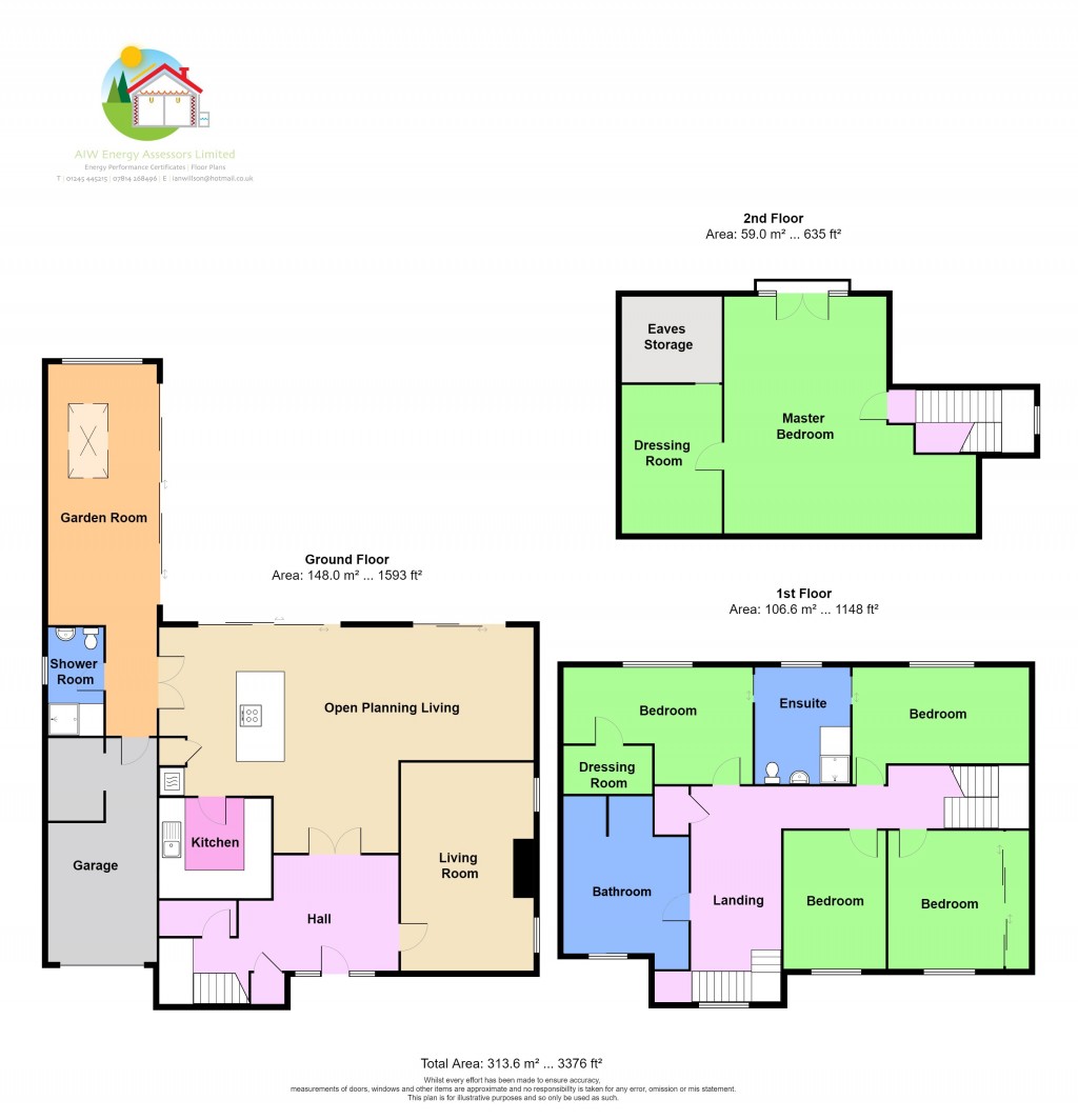 Floorplans For London Road, Brentwood, Essex, CM14