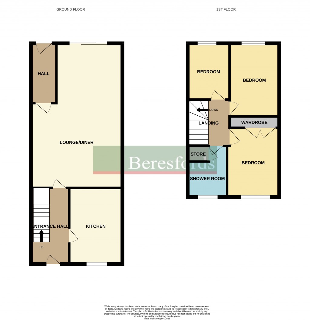 Floorplans For The Keatings, Mill Lane, Kelvedon Hatch, Brentwood, CM15