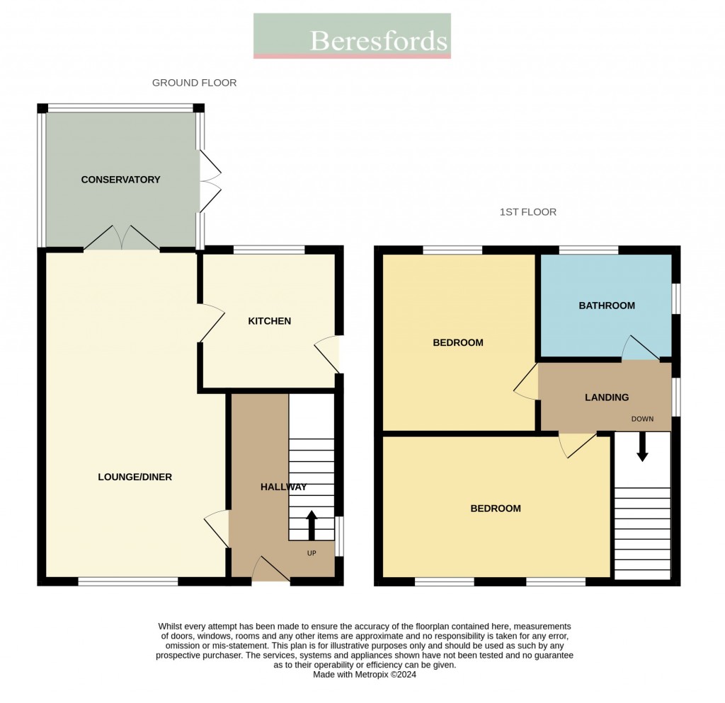 Floorplans For Plashet  Gardens, Brentwood, Essex, CM13