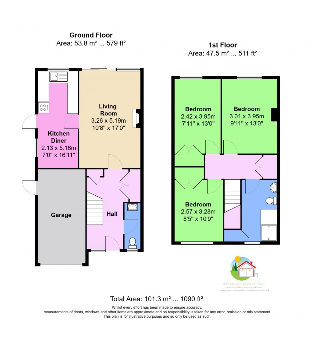 Floorplans For Mayfield Gardens, Brentwood, Essex, CM14