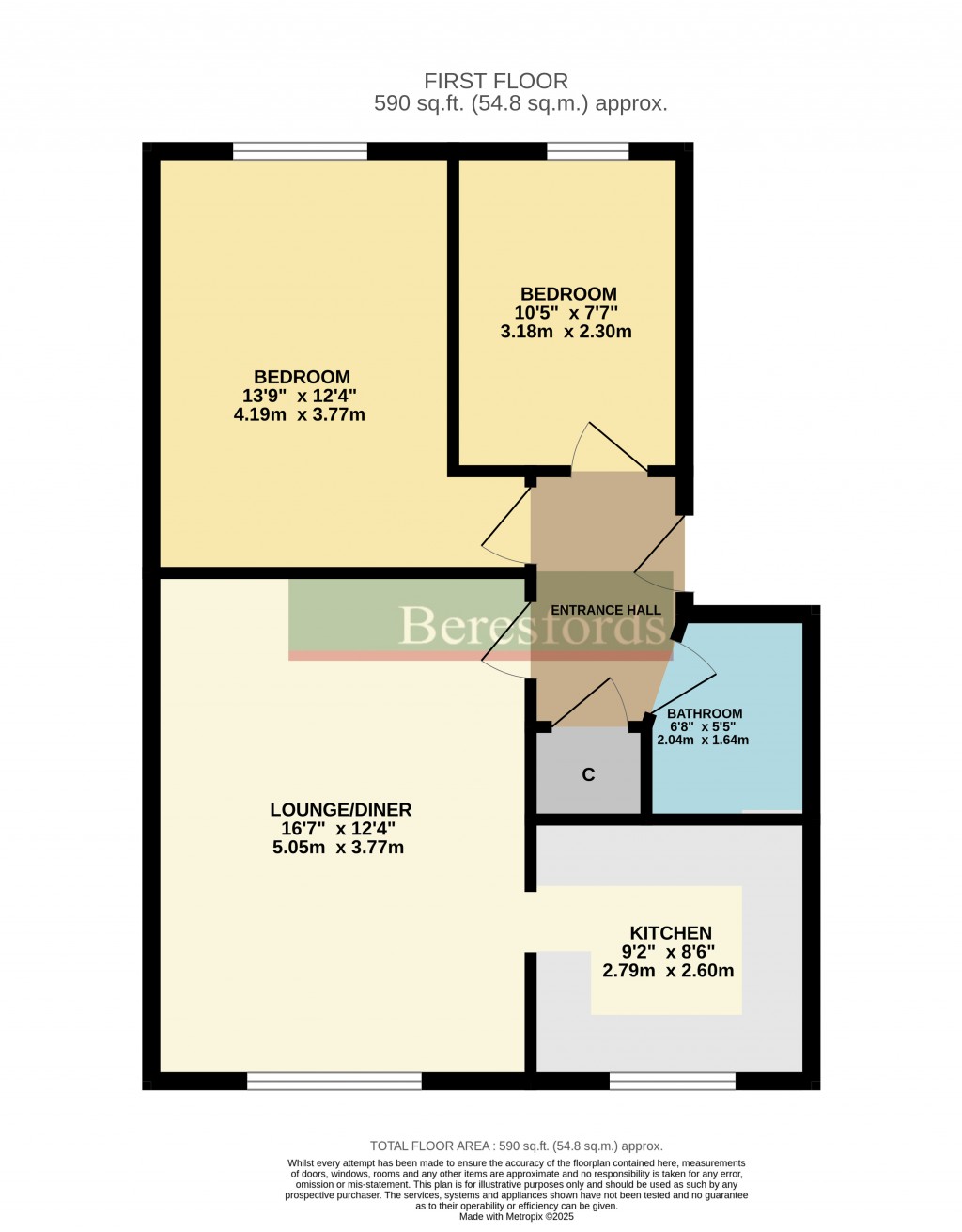 Floorplans For Rose Valley, Brentwood, Essex, CM14