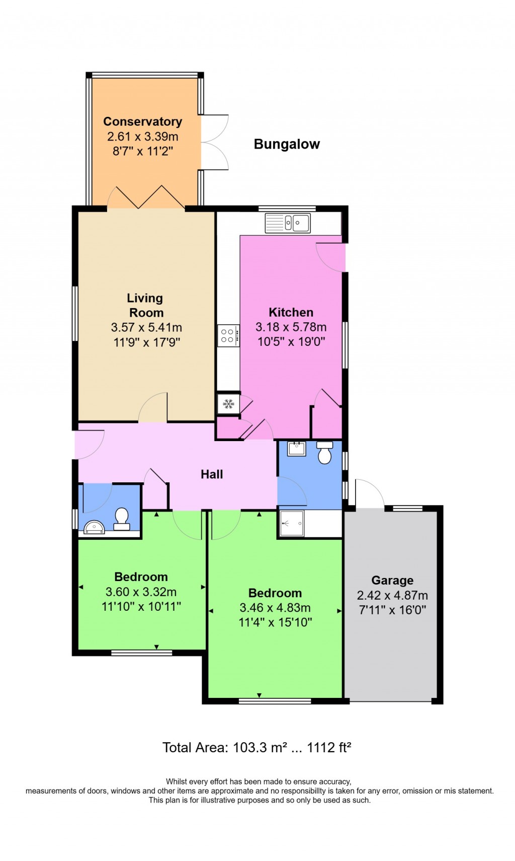 Floorplans For Gerrard Crescent, Brentwood, Essex, CM14