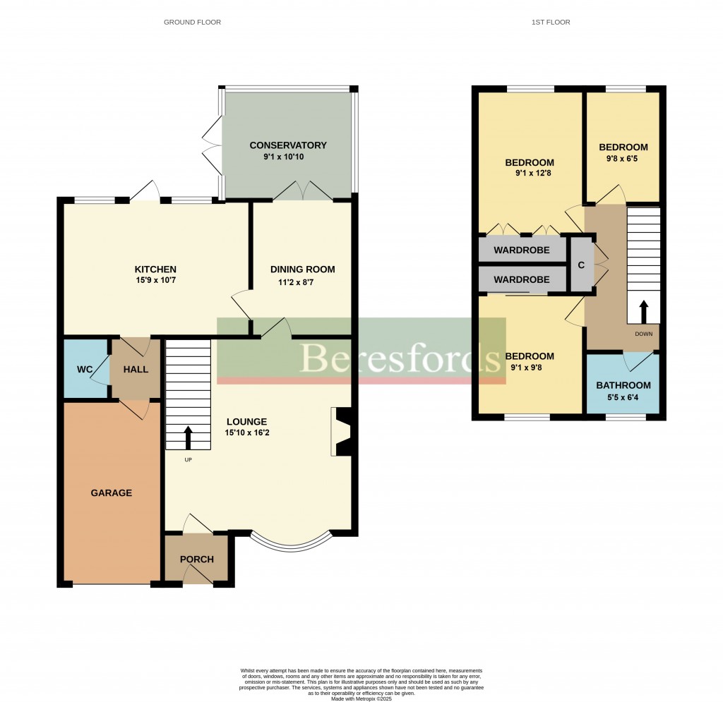 Floorplans For School Lane, Ingrave, Brentwood, Essex, CM13