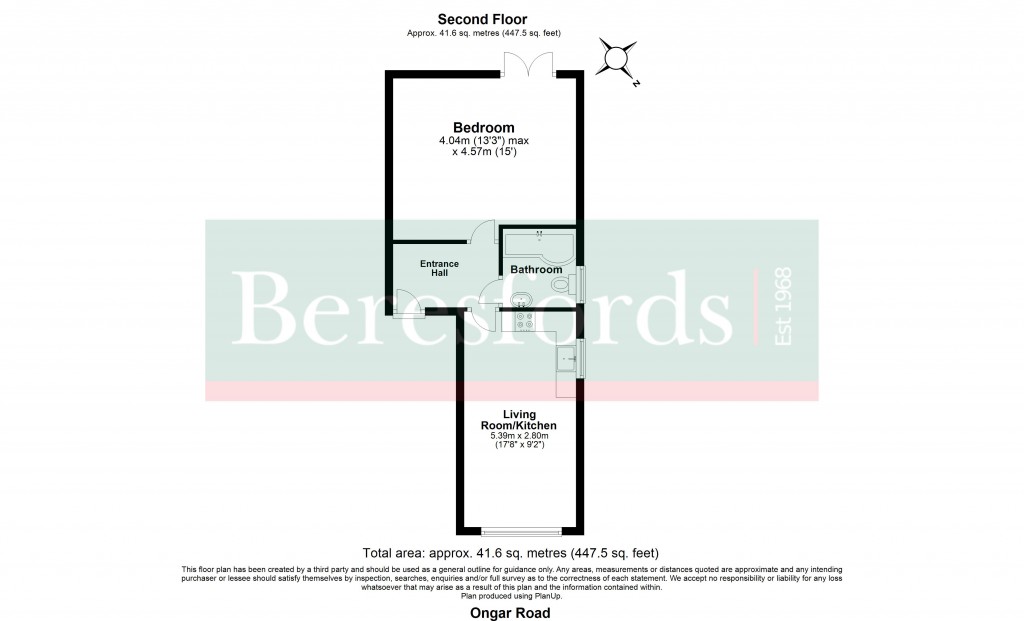 Floorplans For Ongar Road, Brentwood, Essex, CM15