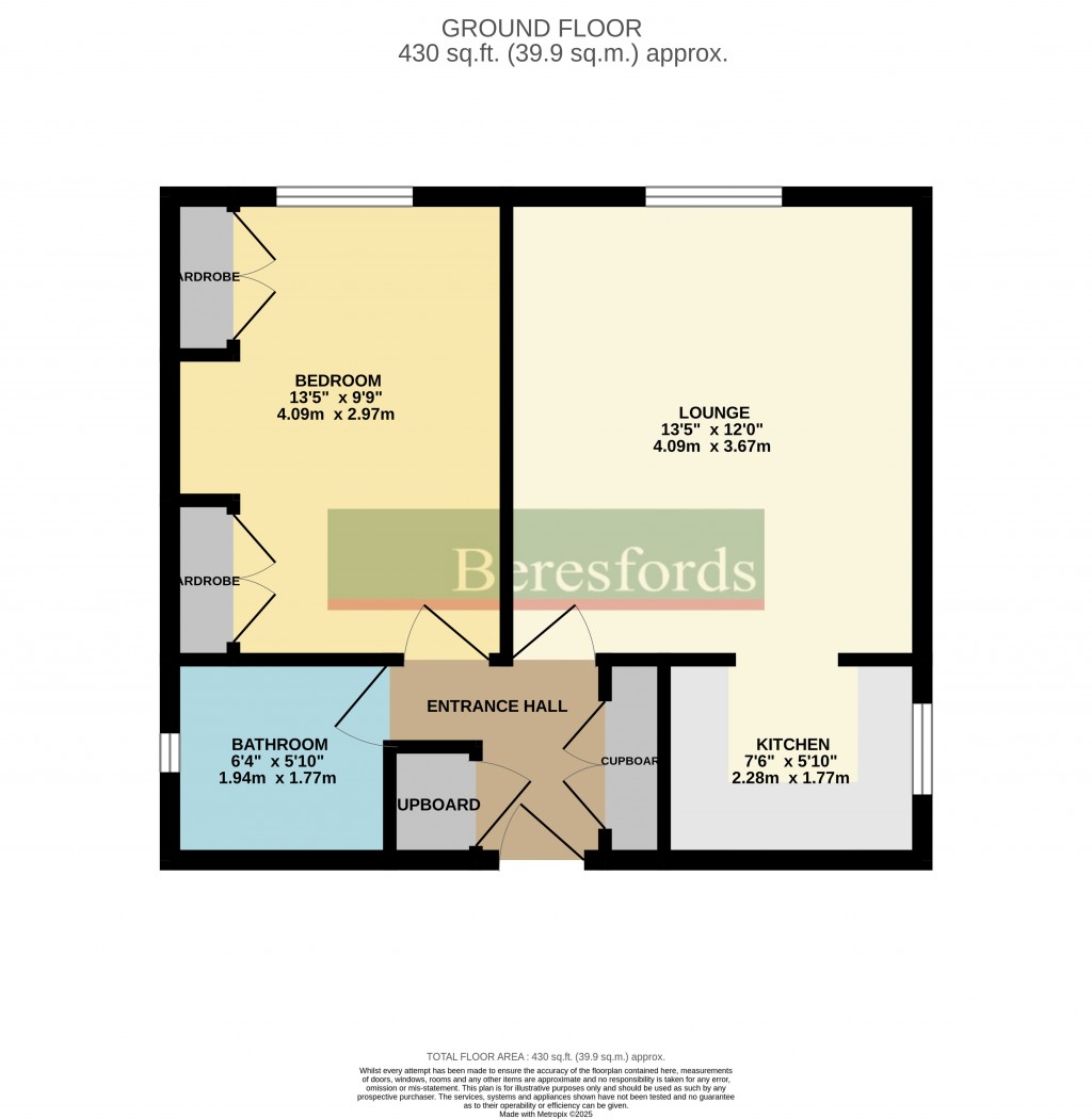Floorplans For Bakers Court, Queens Road, Brentwood, Essex, CM14