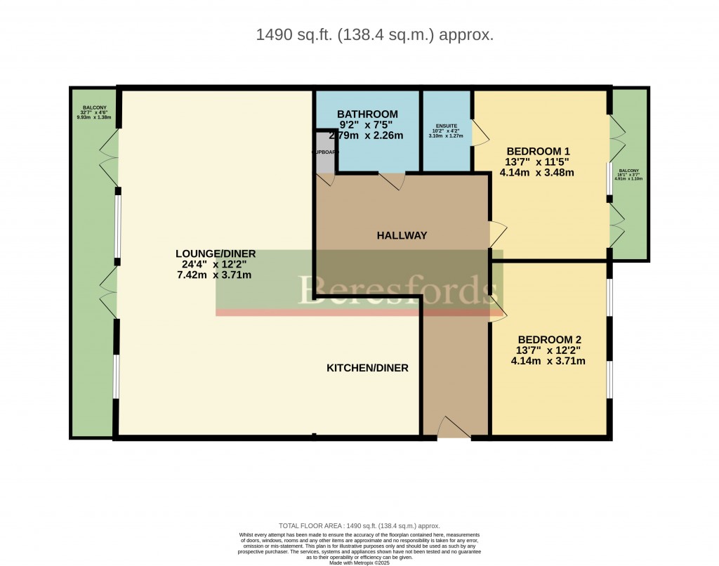 Floorplans For Kipling Close, Warley, Brentwood, Essex, CM14