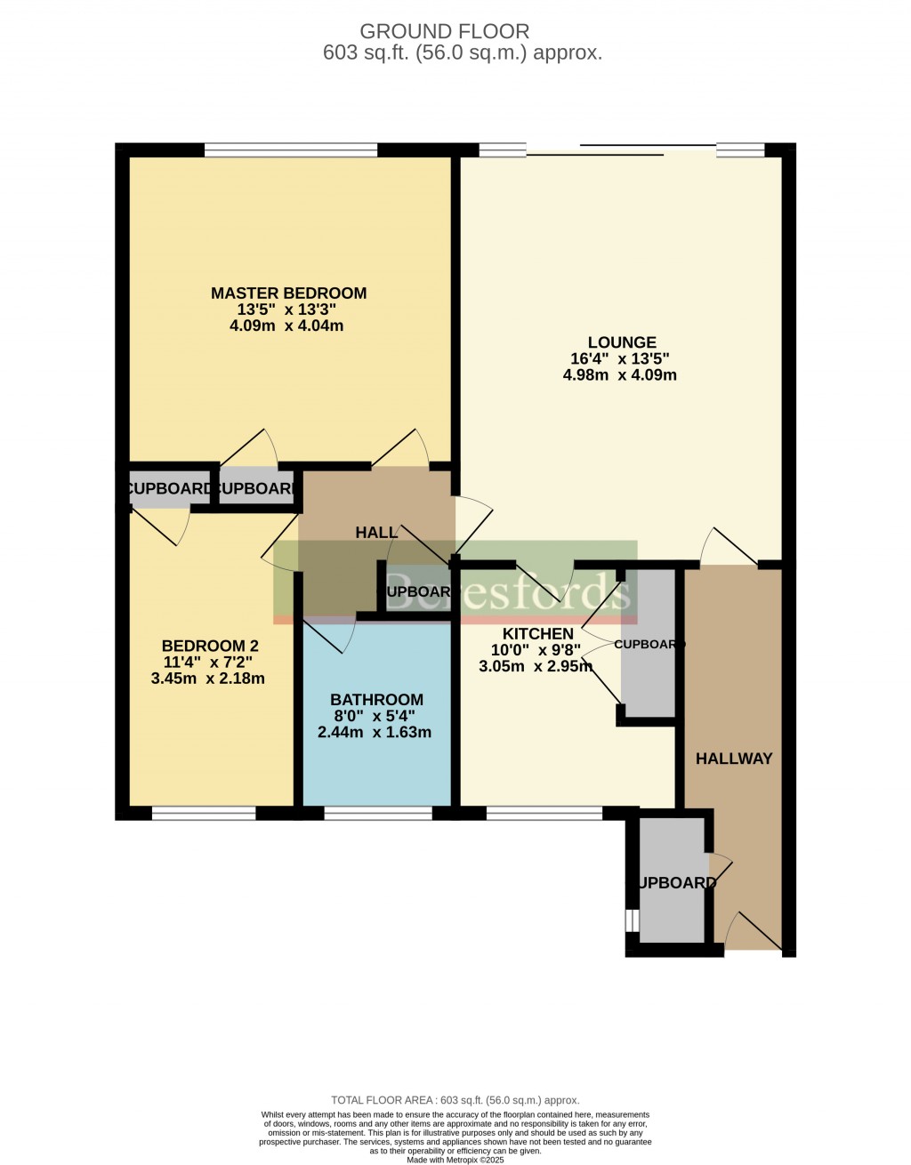 Floorplans For Highland Avenue, Brentwood, Essex, CM15