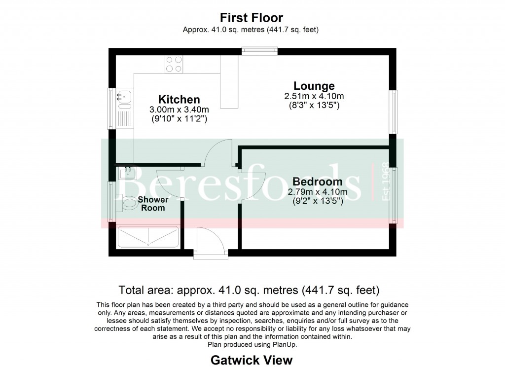 Floorplans For Gatwick View, Billericay, Essex, CM12
