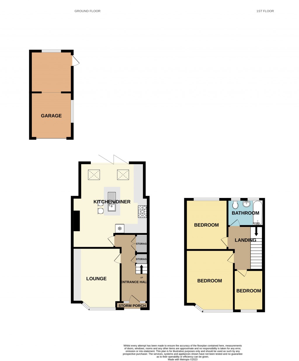 Floorplans For Atridge Chase, Billericay, Essex, CM12