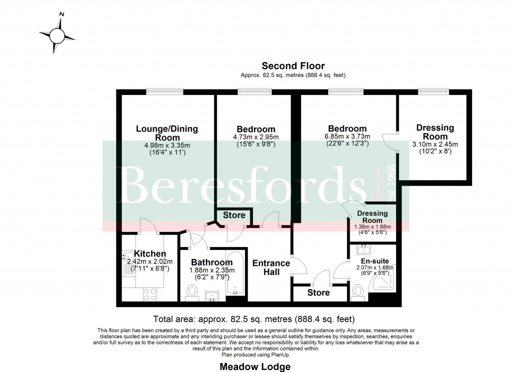 Floorplans For Laindon Road, Billericay, Essex, CM12