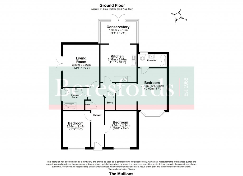 Floorplans For The Mullions, Billericay, Essex, CM12