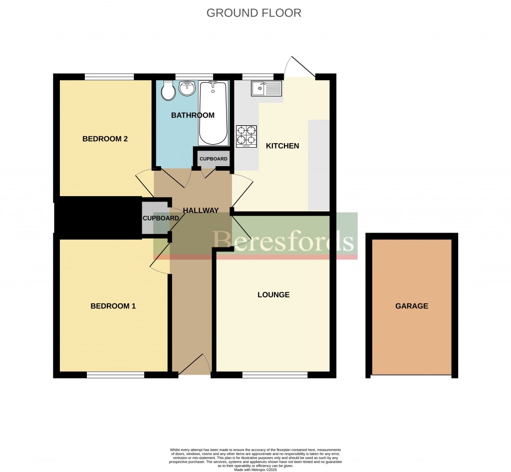 Floorplans For Springfield Road, Billericay, Essex, CM12