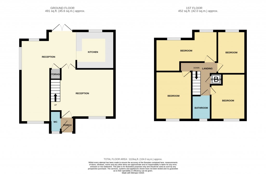 Floorplans For Blakeborough Drive, Harold Wood, Romford, RM3