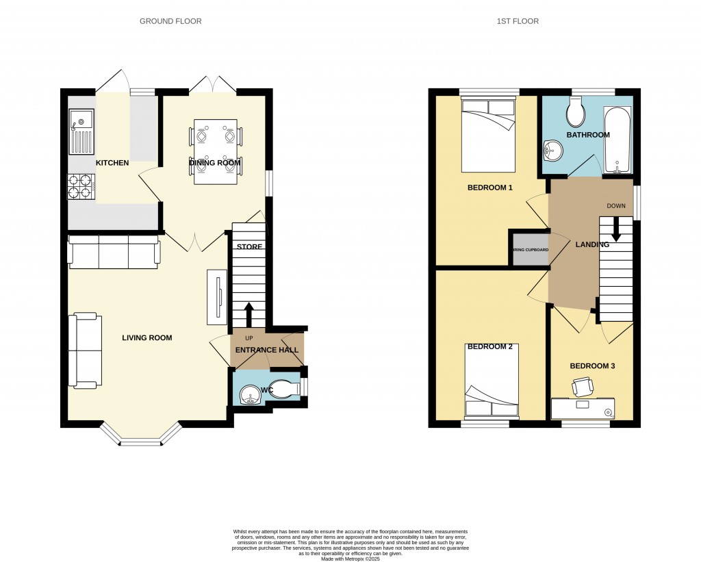 Floorplans For Gulls Croft, Braintree, Essex, CM7