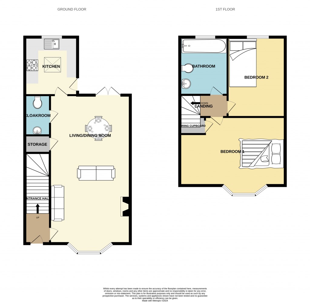 Floorplans For Park Drive, Braintree, Essex, CM7