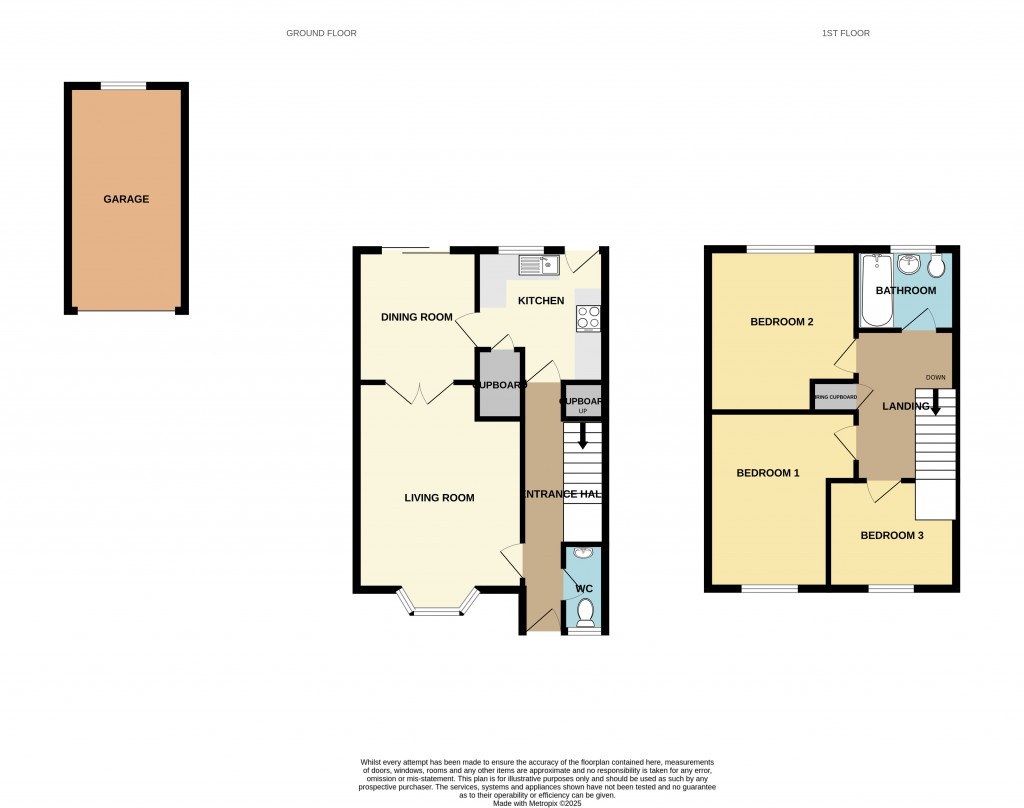 Floorplans For Kenworthy Road, Braintree, Essex, CM7