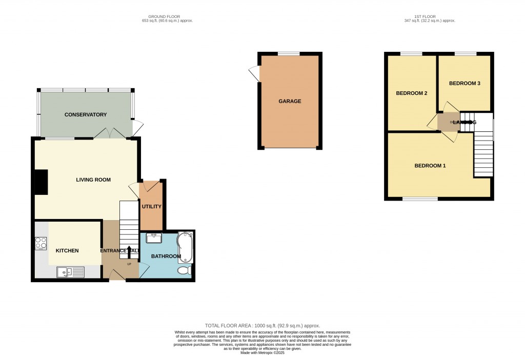 Floorplans For Shalford Road, Rayne, Braintree, Essex, CM77