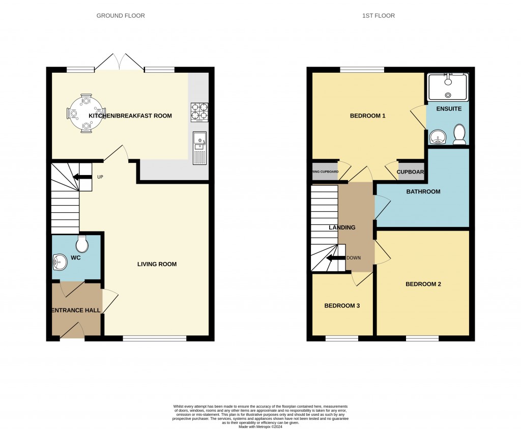 Floorplans For Crozier Drive, Cressing, Braintree, Essex, CM77