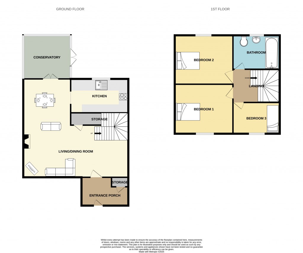 Floorplans For Park Drive, Braintree, Essex, CM7