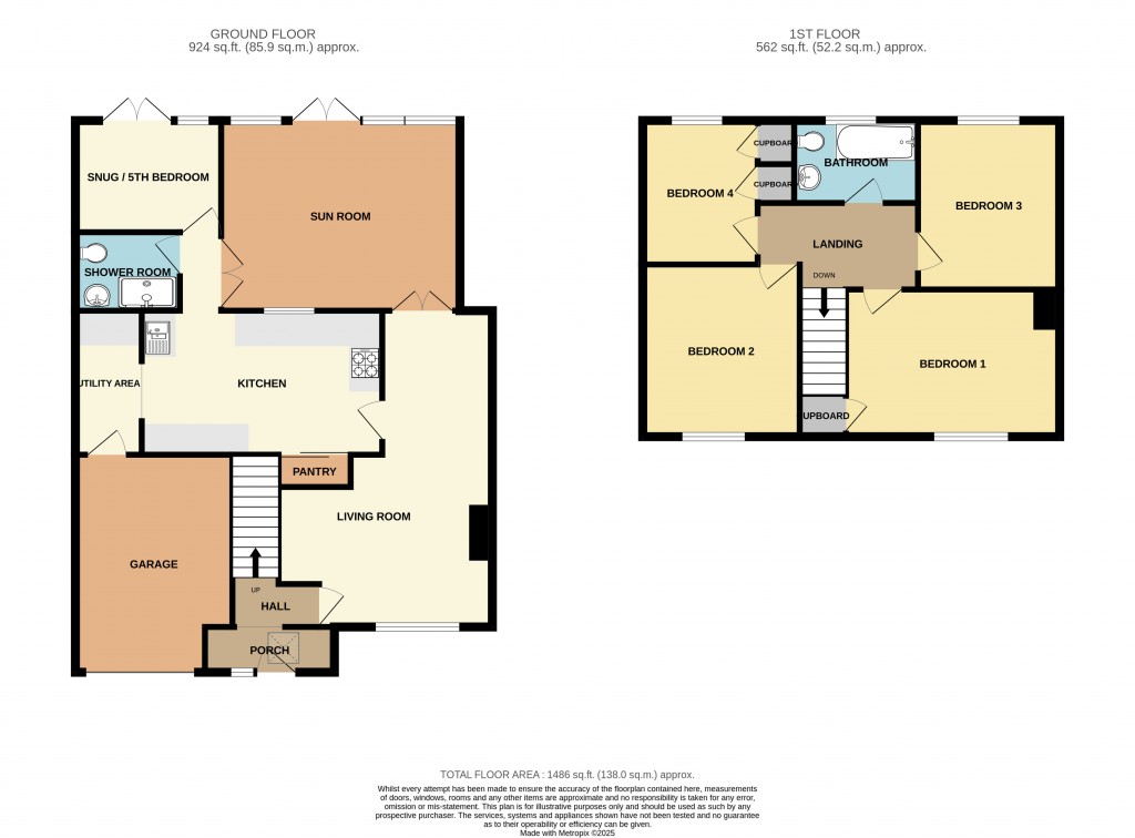 Floorplans For Sunnyside, Braintree, Essex, CM7