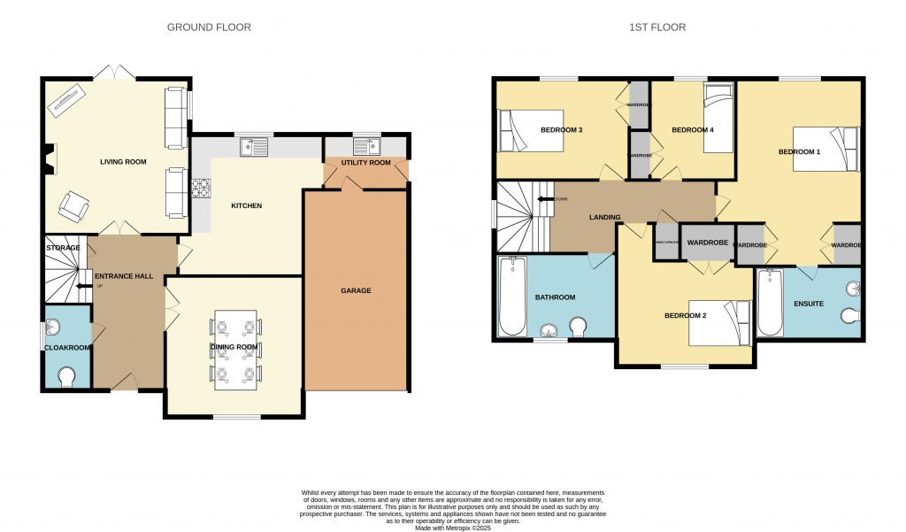 Floorplans For Alverton Close, Great Notley, Braintree, Essex, CM77