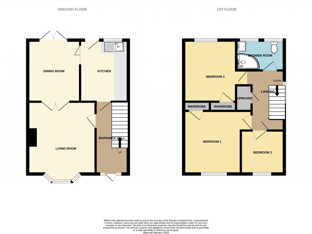 Floorplans For Worcester Close, Braintree, Essex, CM7
