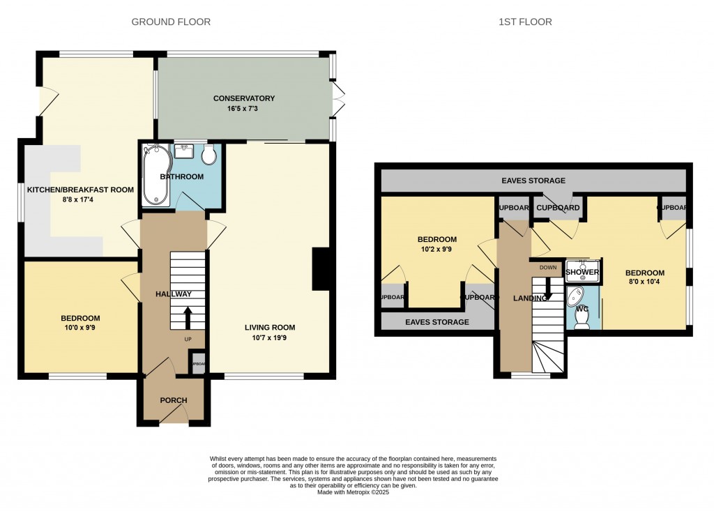 Floorplans For South Close, Halstead, Essex, CO9