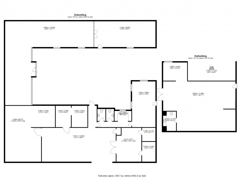 Floorplans For Hay Green Lane, Blackmore, Essex, CM4