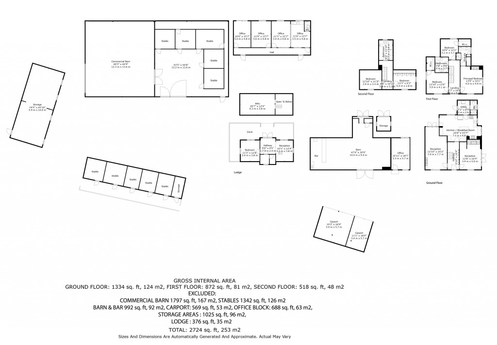 Floorplans For Horseman Side, Brentwood, Essex, CM14