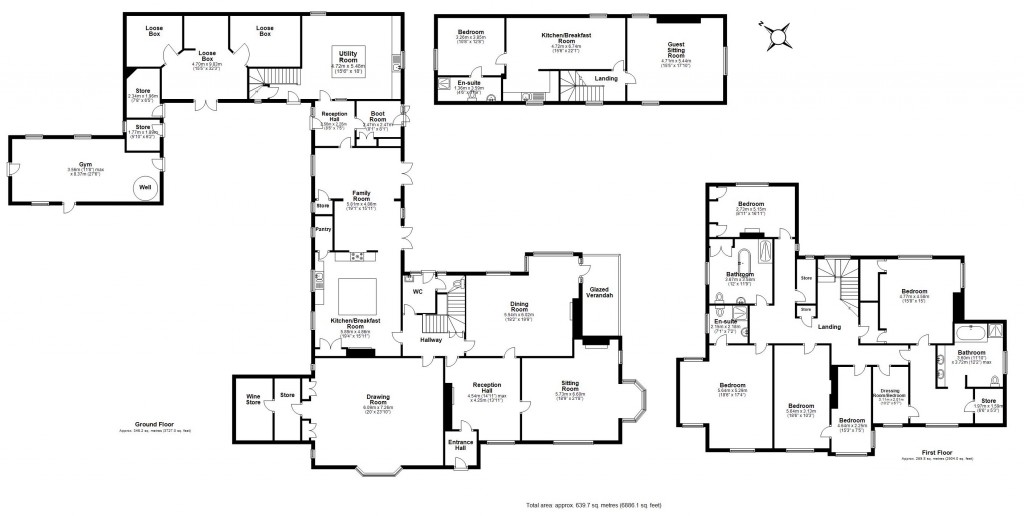 Floorplans For Ulting Road, Hatfield Peverel, Essex, CM3