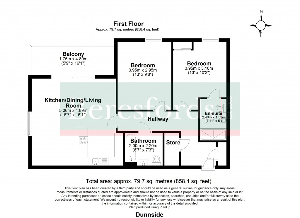 Floorplans For Dunn Side, Chelmsford, Essex, CM1