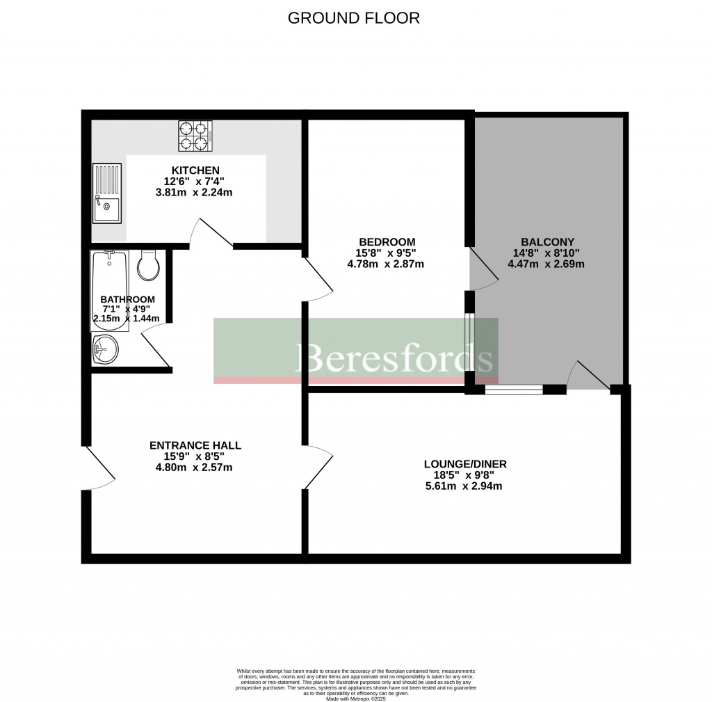 Floorplans For Durrant Court, Brook Street, Chelmsford, Essex, CM1