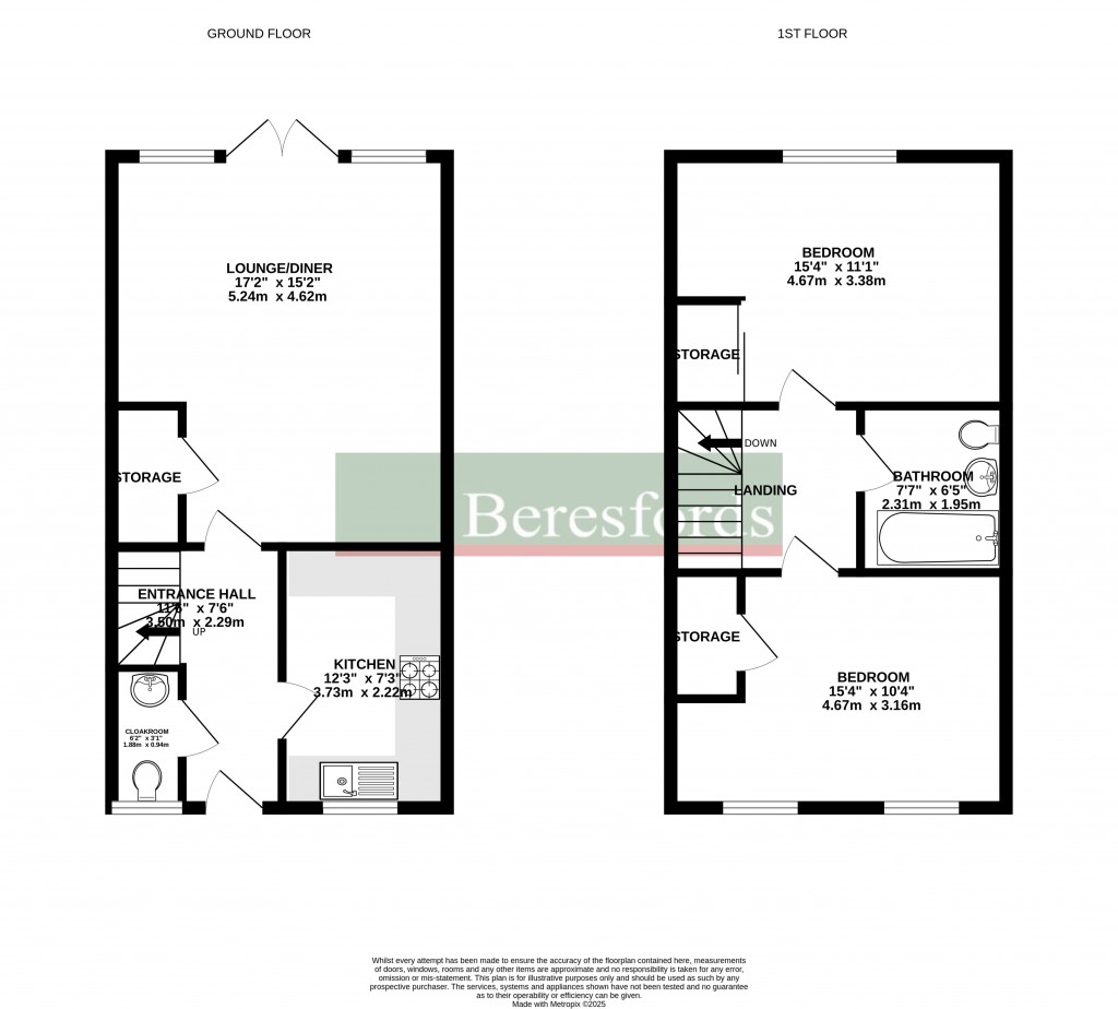 Floorplans For Spindle Wood, Chelmsford, Essex, CM1