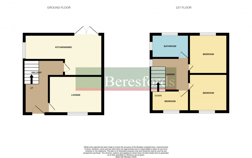 Floorplans For Bruce Grove, Chelmsford, Essex, CM2