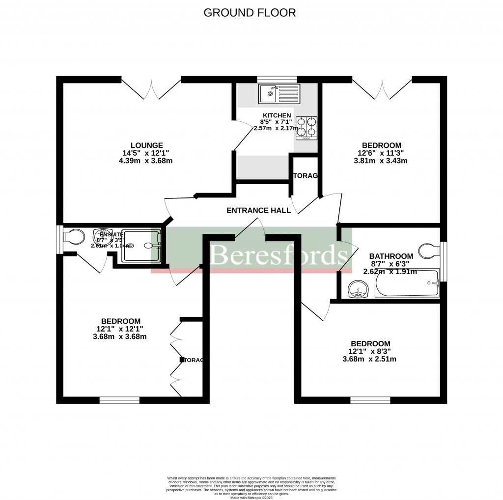 Floorplans For County Place, Chelmsford, Essex, CM2