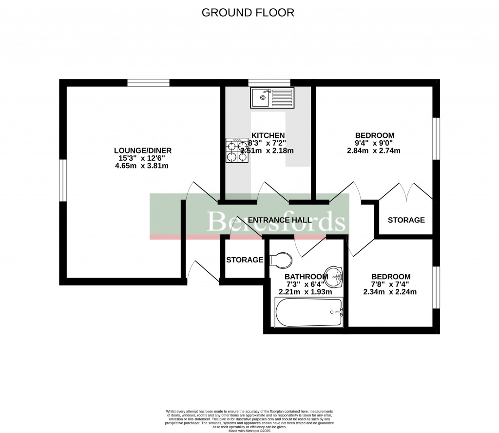 Floorplans For Brooklands Walk, Chelmsford, Essex, CM2