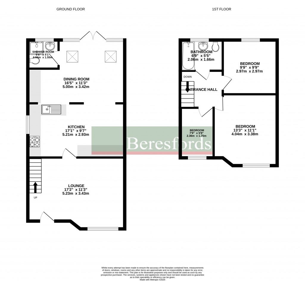 Floorplans For Gloucester Avenue, Chelmsford, Essex, CM2