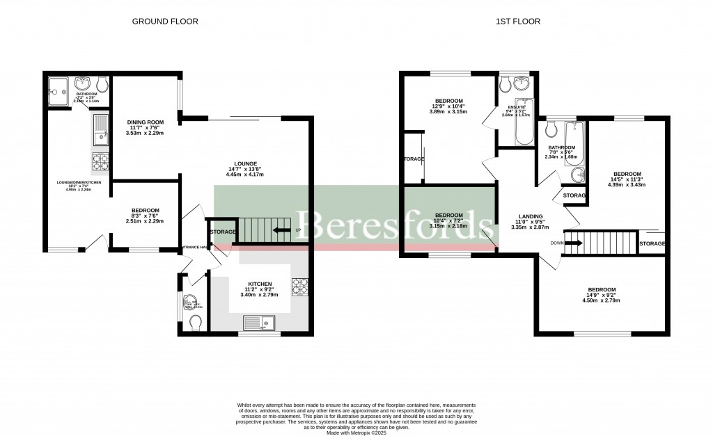 Floorplans For Wallasea Gardens, Chelmsford, Essex, CM1