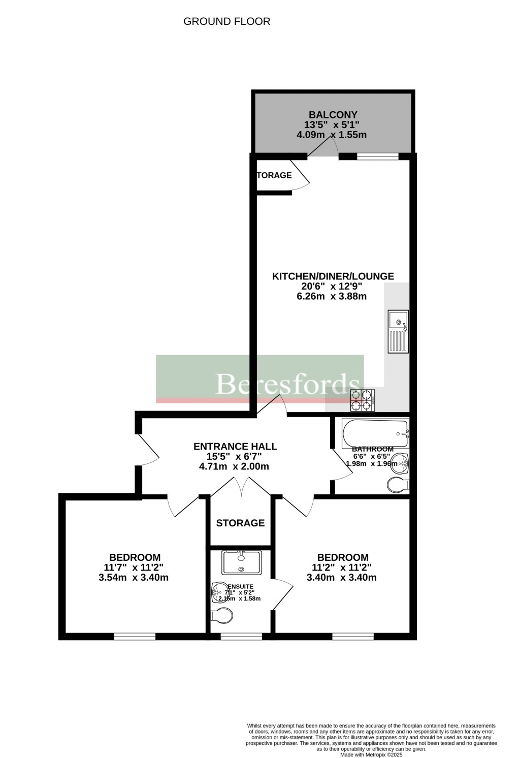 Floorplans For Wharf Road, Chelmsford, Essex, CM2