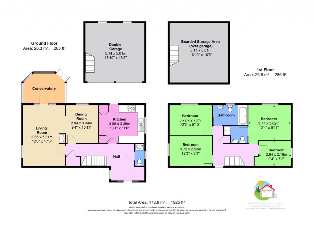 Floorplans For Gate Lodge Square, Basildon, Essex, SS15