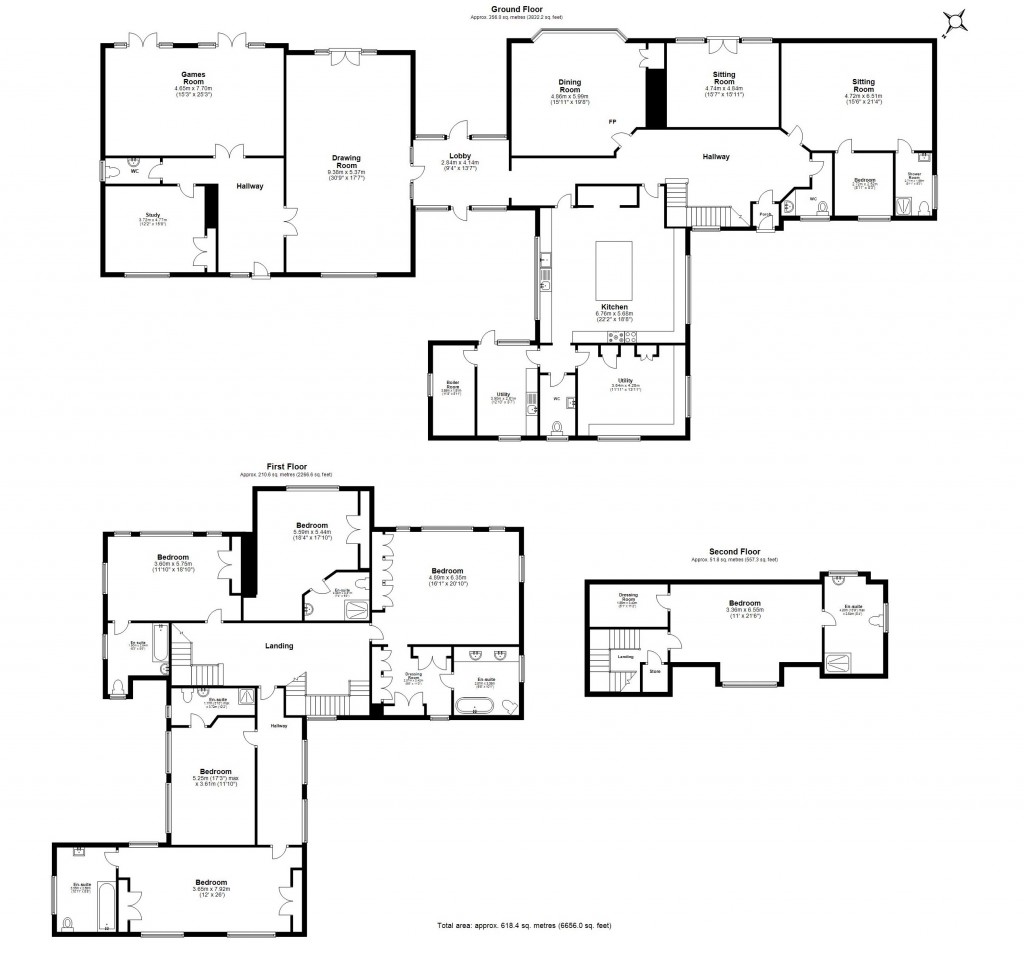 Floorplans For Church Road, Frating, Essex, CO7