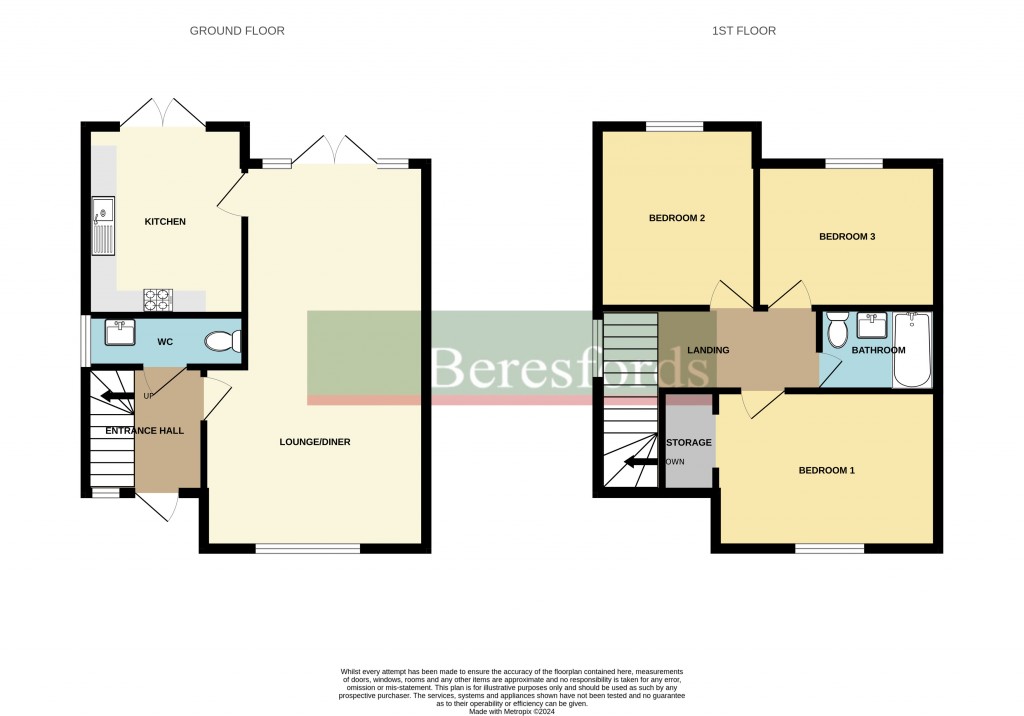 Floorplans For Gosbecks View, Colchester, Essex, CO2