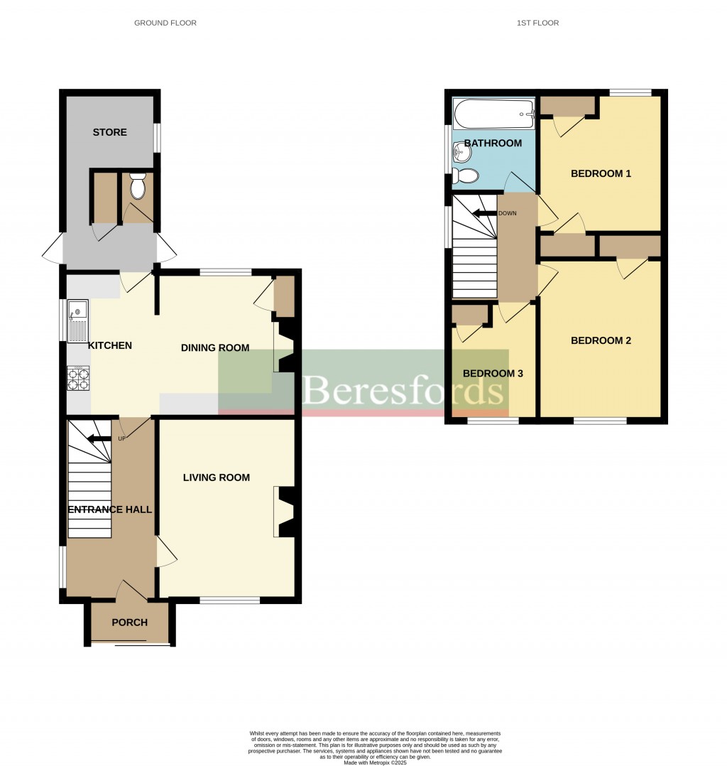Floorplans For Nayland Road, Bures, Suffolk, CO8