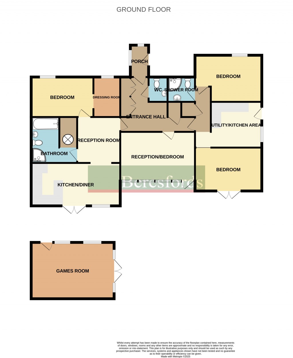 Floorplans For The Street, Kirby-le-Soken, Frinton-on-Sea, Essex, CO13
